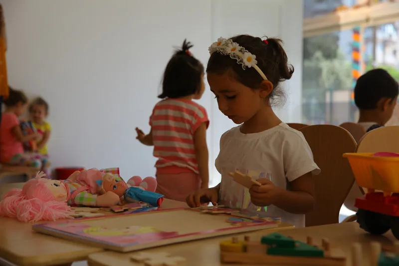 Balkabağı Anaokulu etkinlik alanı