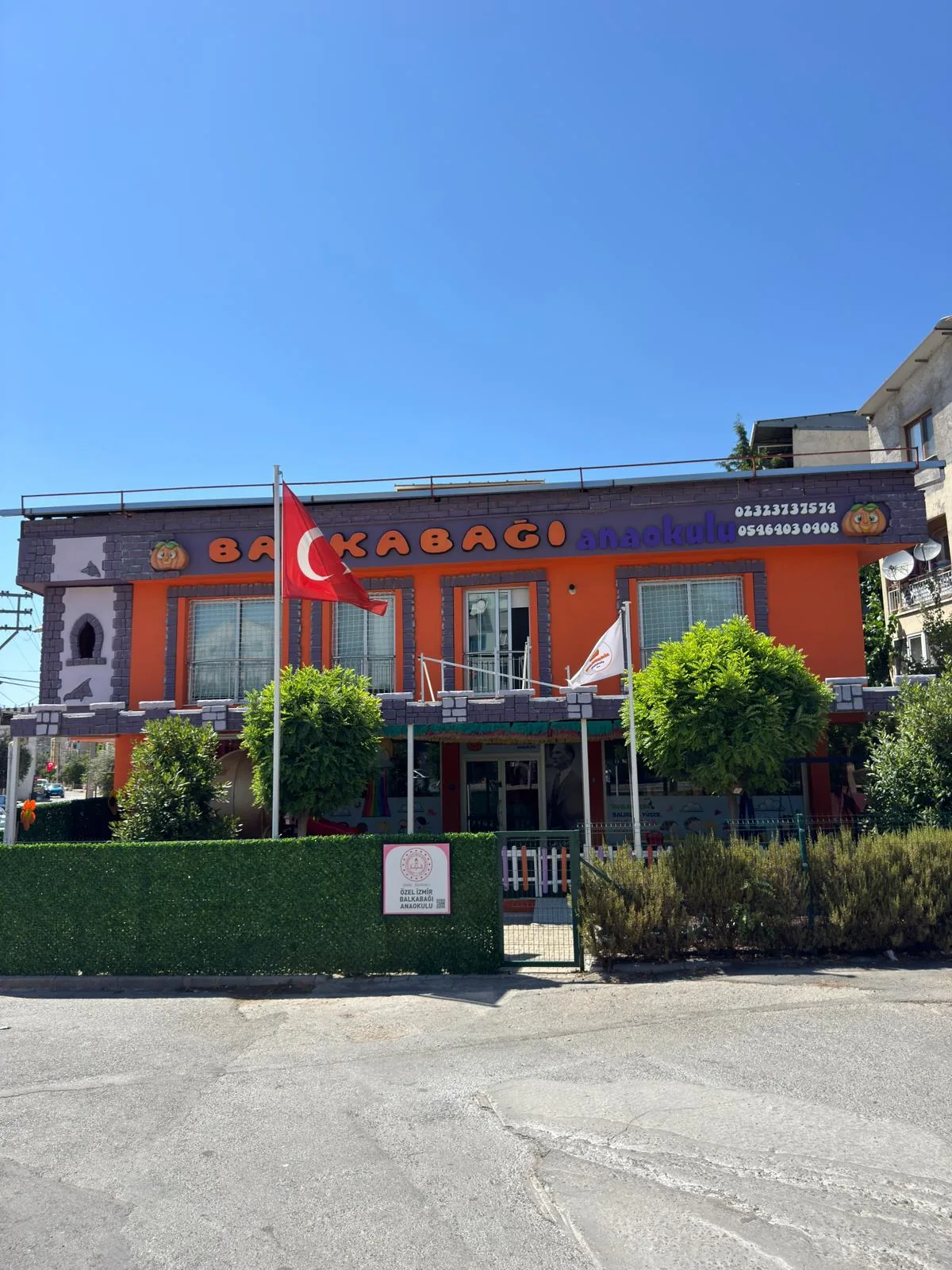Balkabağı Anaokulu müstakil okul binası